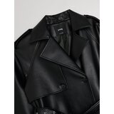 Sinsay Trench kaput od imitacije kože s remenom | shoptok.hr
