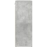 vidaXL Omara za čevlje Betonsko siva 52.5 x 30 x 50 cm Konstruiran les | Shoptok.si