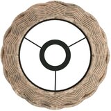 vidaXL Senčilo za stropno svetilko rjavo Ø20x15 cm pleteno | Shoptok.si