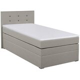 MID.YOU BOXSPRING POSTELJA 90 cm x 200 cm , tekstil, leseni material bež | Shoptok.si