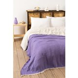 Lessentiel Maison Prekrivač za krevet Muslin, Bordo Cene