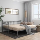  Okvir za krevet na razvlačenje sivi metalni 90 x 200 cm | shoptok.hr