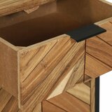  Kreveta 100 x 30 x 75 cm Čvrsto drvo akacije | shoptok.hr