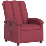  Naslonjač od tkanine crvena boja vina | shoptok.hr