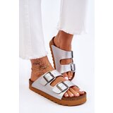 Big Star Classic Women's Slippers Big Star LL274476 Silver | ePonuda.com