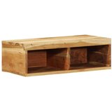  Zidni TV ormarić 60x30x19 cm puno drvo bagrem | shoptok.hr