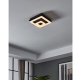 Eglo fradelo 1 zidna/stropna/2, led, 12w, 1250lm, crna/čelik/kristal | shoptok.hr
