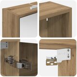  Set ormarića za kupaonicu 3 kom. 106 x 16 x 62,5 cm | shoptok.hr