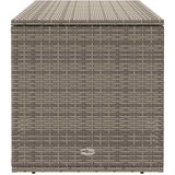  Vanjska kutija za jastuke siva 100x55x55,5 cm poli ratan | shoptok.hr