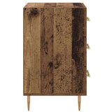  Noćni ormar s ladicama Staro drvo 40 x 40 x 66 cm Konstruirano drvo | shoptok.hr