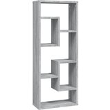 Maison Chic Stenska polica - Viseča Polica siva sonoma 36x16x90 cm konstruiran les, (21793939) | Shoptok.si