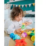 Lalaboom montessori - igra za dojenčke, kmetijske živali - 6 kosov | Shoptok.si