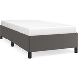  Okvir za krevet sivi 100x200 cm od umjetne kože | Shoptok.si
