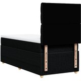 Box spring krevet s madracem crni 80 x 200 cm od tkanine | shoptok.hr