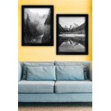 Wallity SYC7436502415449 Multicolor Decorative Framed Painting (2 Pieces) | Eponuda.ba