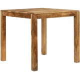 Maison Chic Jedilna miza - Kuhinjska miza - Jedilni stol iz trdnega mangovega lesa 82x80x76 cm, (21714902) | Shoptok.si