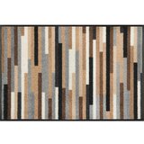 wash+dry PREDPRAŽNIK Mikado Stripes 50/75 cm potiskano rjava, siva, bež Cene