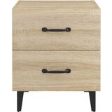  Nočna omarica 2 kosa sonoma hrast 40x35x47,5 cm, (20730879) | Shoptok.si