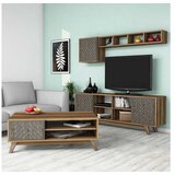 Hanah home Set TV komoda i klub stolić, orah | Eponuda.ba