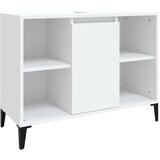 Ormarić za umivaonik bijeli 80 x 33 x 60 cm konstruirano drvo | Eponuda.ba