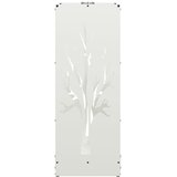  Stalak za drva bijela 40x30x80 cm hladno valjani čelik | Eponuda.com