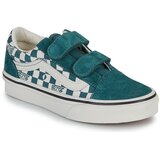 Vans Nizke superge Old Skool V GEO CHECK Mystic Moss Zelena | Shoptok.si