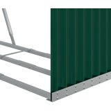  Držač za cjepanice zeleni 120 x 45 x 100 cm pocinčani čelik | shoptok.hr