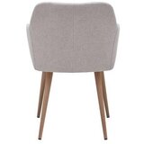 Bessagi Home naslanjač nicola, svetlo siva | Shoptok.si