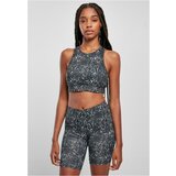 Urban Classics Women's sports bra Tie Dye black/white Cene