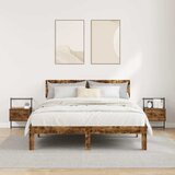  Noćni ormarići zidni 2 kom boja hrasta 35 x 30 x 51 cm drveni | shoptok.hr