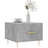  Stolić za kavu siva boja betona 50x50x40 cm konstruirano drvo | Eponuda.com