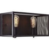 Brilliant zidno svetlo maze 2xE27/40W/230V crna | Eponuda.com
