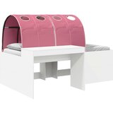 Okvir za krevet s tunelom 3 pcs Bijela i ružičasta - Bijela i ružičasta | shoptok.hr
