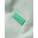 Ombre Men's cotton t-shirt with contrasting thread - mint | Shoptok.si