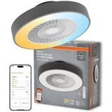 LED prigušiva stropno svetlo sa ventilatorom SMART+ LED/78W/230V Wi-Fi + daljinski upravljač
