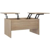  Stolić za kavu boja hrasta 80x50x42,5 cm konstruirano drvo | Eponuda.com