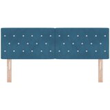  Uzglavlje Tamno plava 144 cm Baršun | shoptok.hr