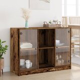 vidaXL Komoda starinski les 102x37x75,5 cm inženirski les Cene