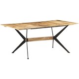  Blagovaonski stol 180 x 90 x 76 cm od masivnog drva manga | shoptok.hr
