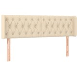  Uzglavlje s ušima krem 163x16x78/88 cm od tkanine | shoptok.hr