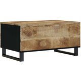  Klubska mizica 80x50x40 cm trden mangov les in inženirski les, (20712908) | Shoptok.si