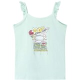  Dječja majica bez rukava svijetla boja mente 128 | shoptok.hr