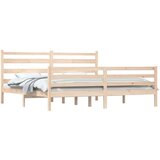 Posteljni okvir iz trdne borovine 200x200 cm, (20648456) | Shoptok.si