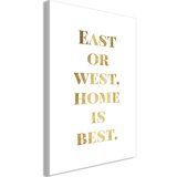  Slika - Gold Home Is Best (1 Part) Vertical 80x120 Cijene