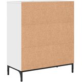  Kreveta Visoki sjaj bijela 69,5 x 33 x 82 cm Konstruirano drvo | shoptok.hr