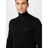 Tommy Hilfiger Pulover mornarska / ognjeno rdeča / črna / bela | Shoptok.si