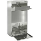  Sandučić za pakete Srebrno 44 x 22 x 82 cm Cinkani čelik | shoptok.hr