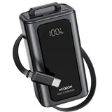 Moxom mx-pb166 hurricane pd 20w + qc 22.5w 10000mah crni Power bank ( BAT9588 ) Cene