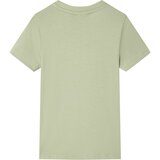  Dječja majica kratkih rukava svijetla kaki 116 | Shoptok.si