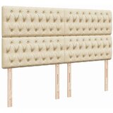  Krevet s oprugama i madracem krem 180x200 cm od tkanine | shoptok.hr